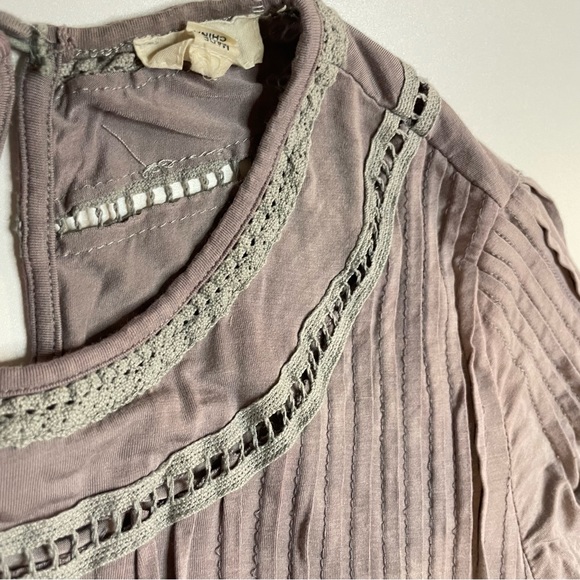 POL| boho dress |butterfly sleeves| tribal |embroidered| SZ Medium - Picture 8 of 15